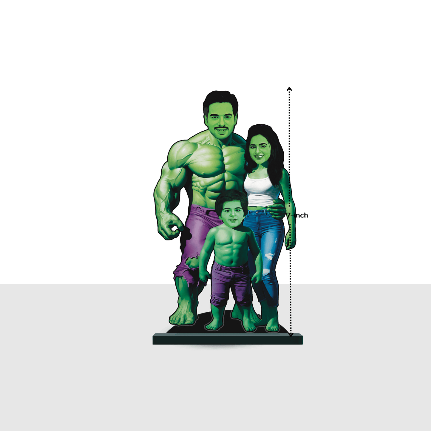 Personalised Superhero Family Hulk Minify