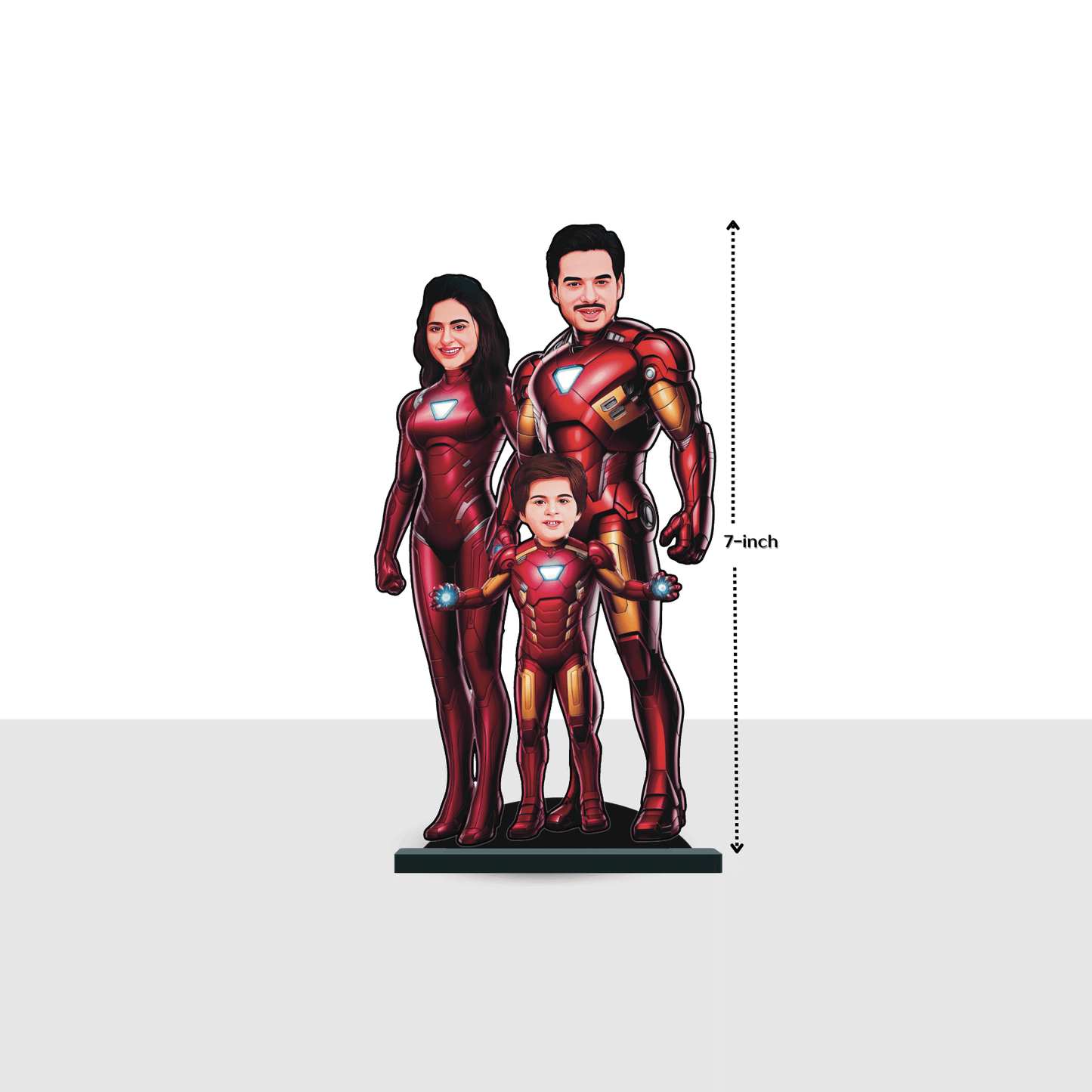 Personalised Superhero Family Ironman Minify