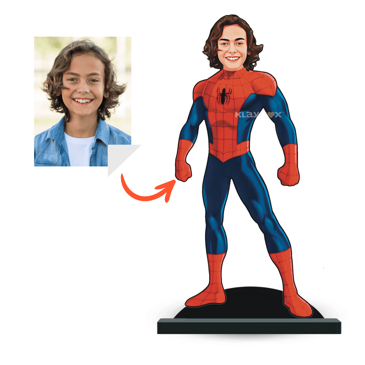 Personalised Superhero Minify Spider Man