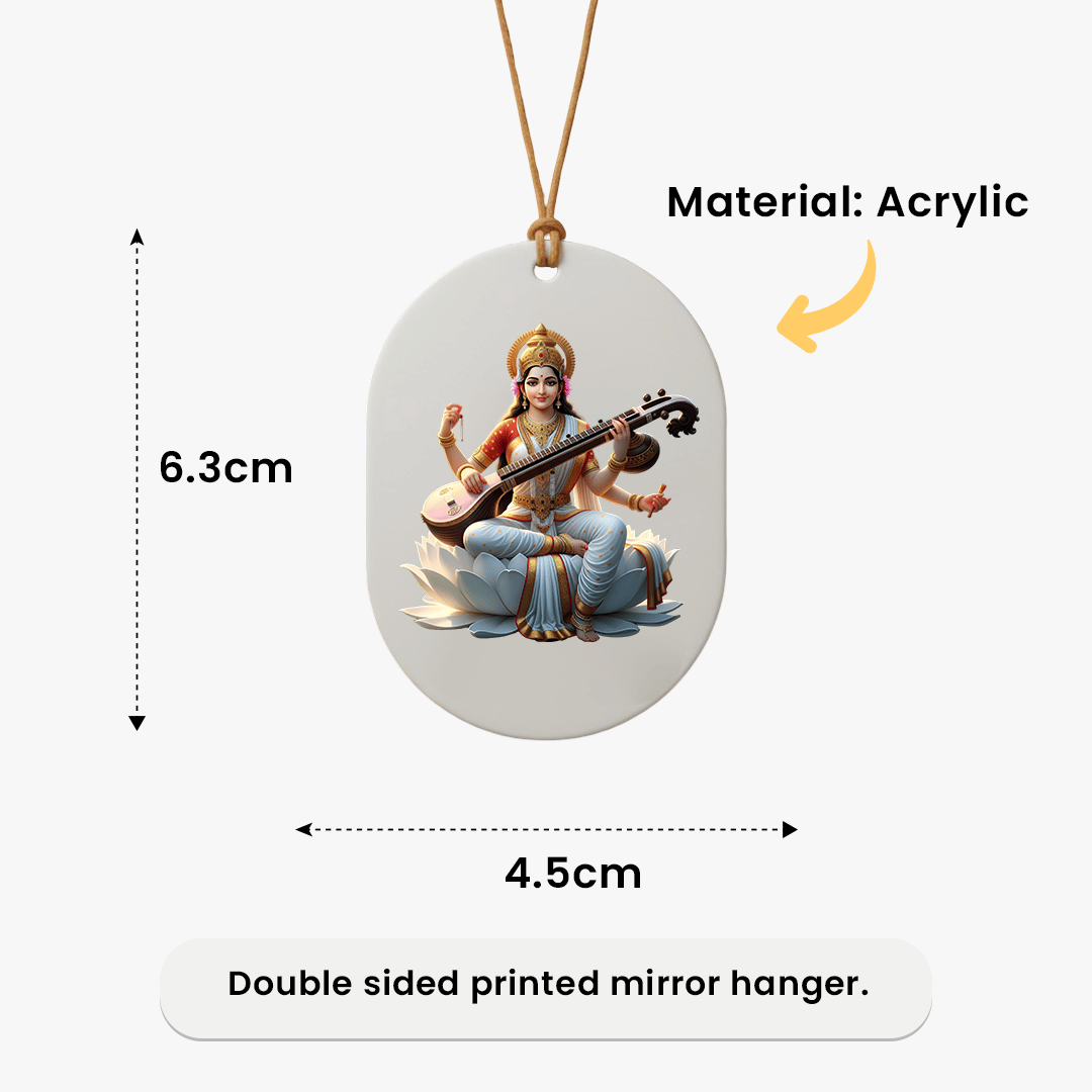 Saraswathi Devi Mirror Hanger