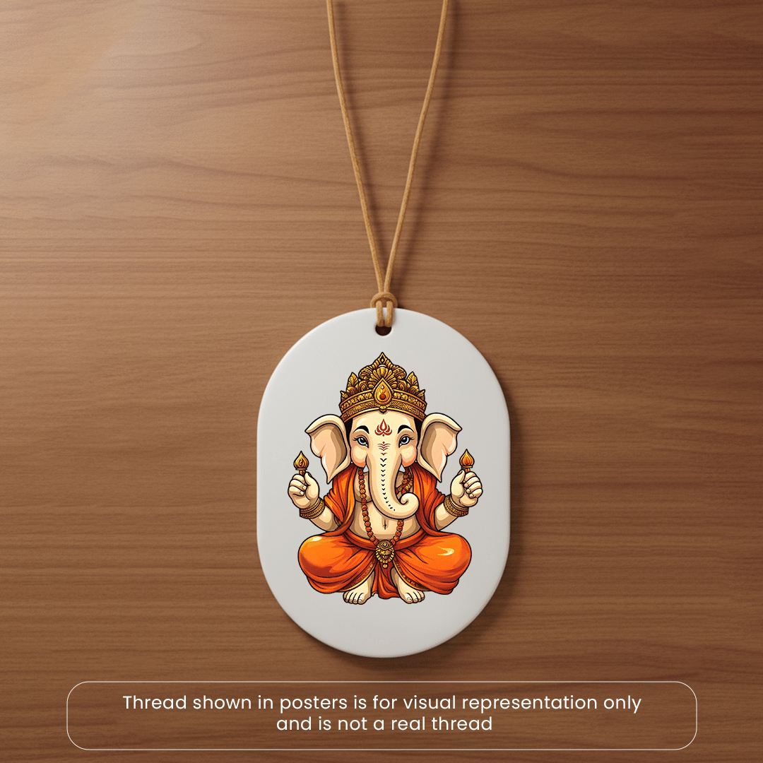 Lord Ganesha Mirror Hanger