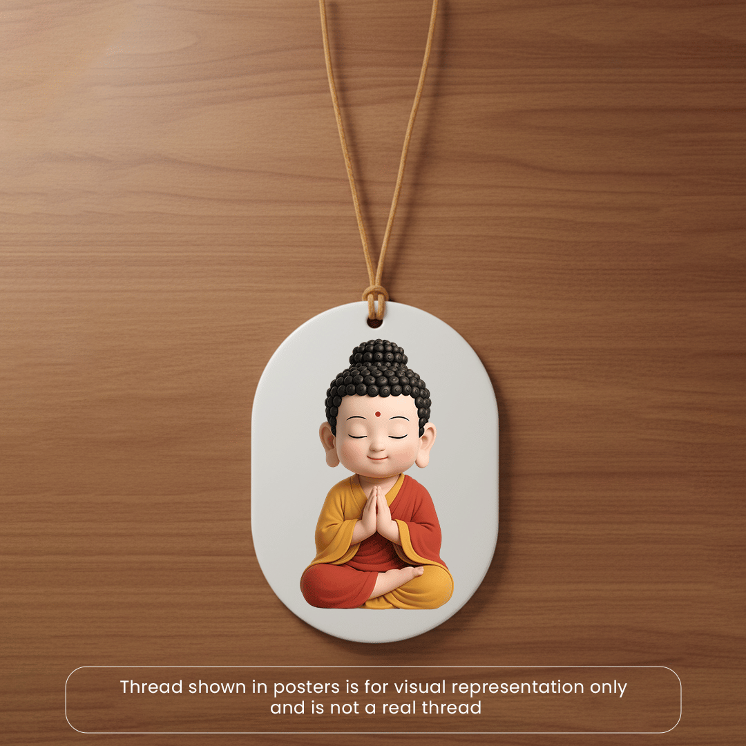 Cute little Buddha Mirror Hanger