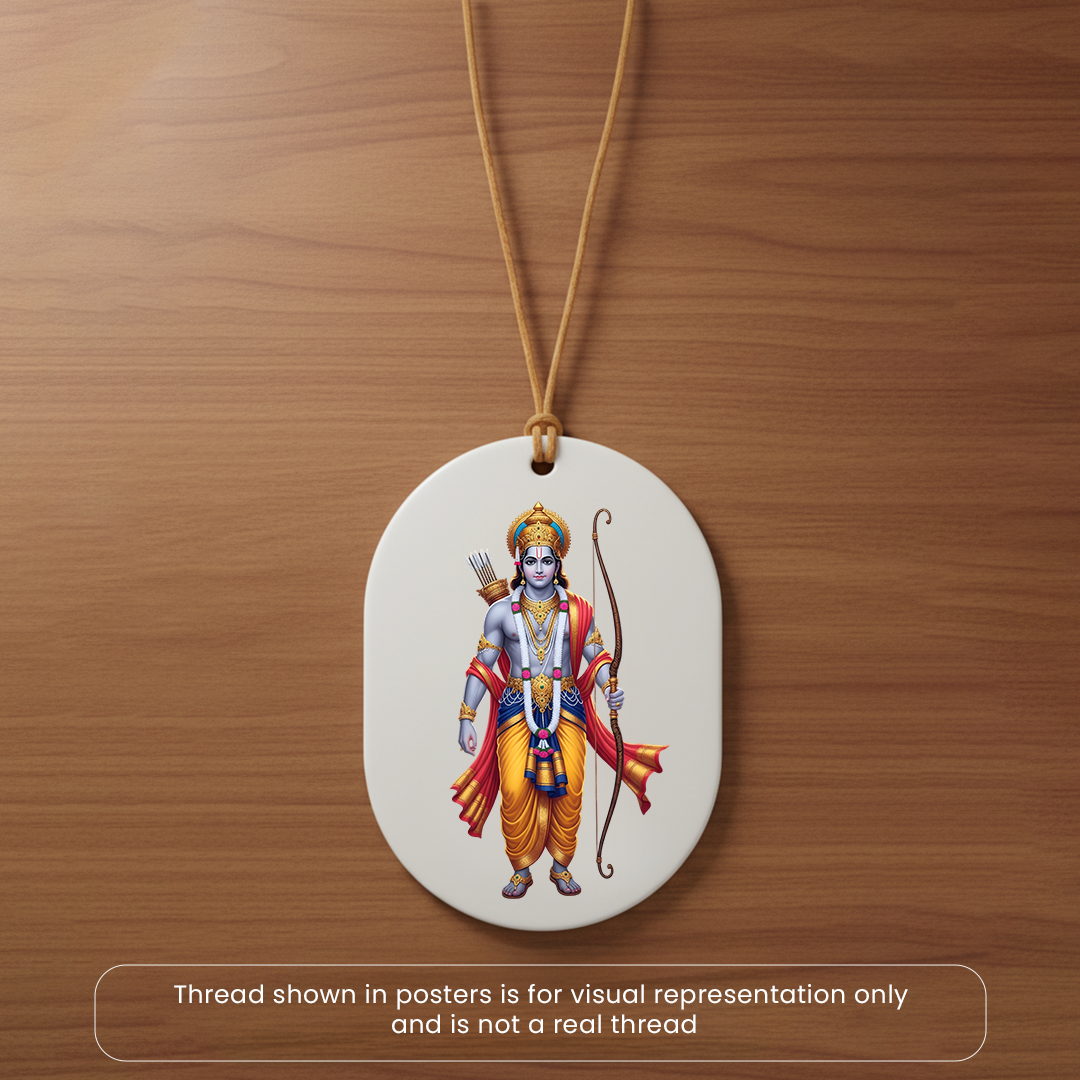 Lord Sree Raman Mirror Hanger