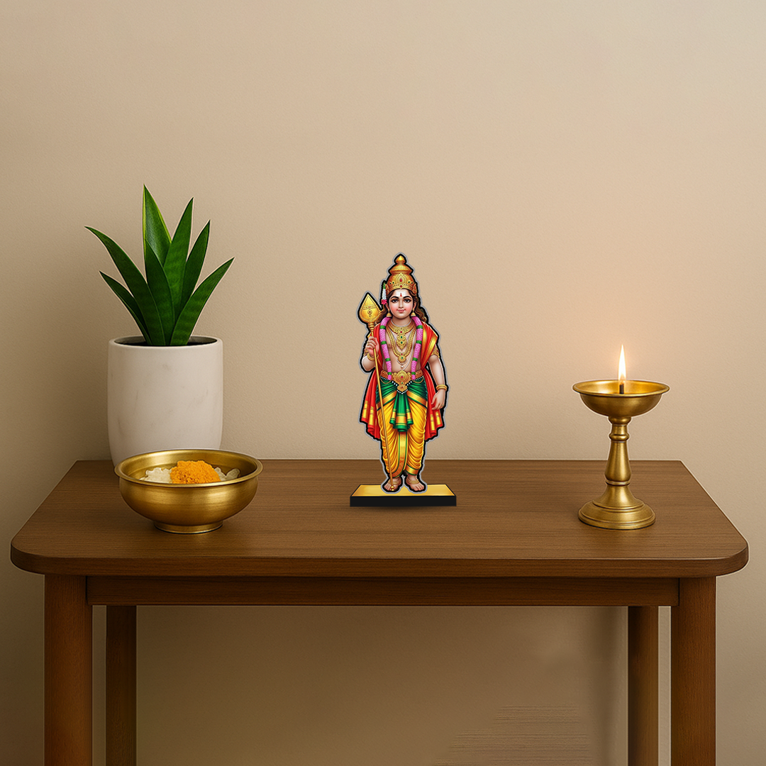 Lord Subrahmanya Swamy 2D Miniature