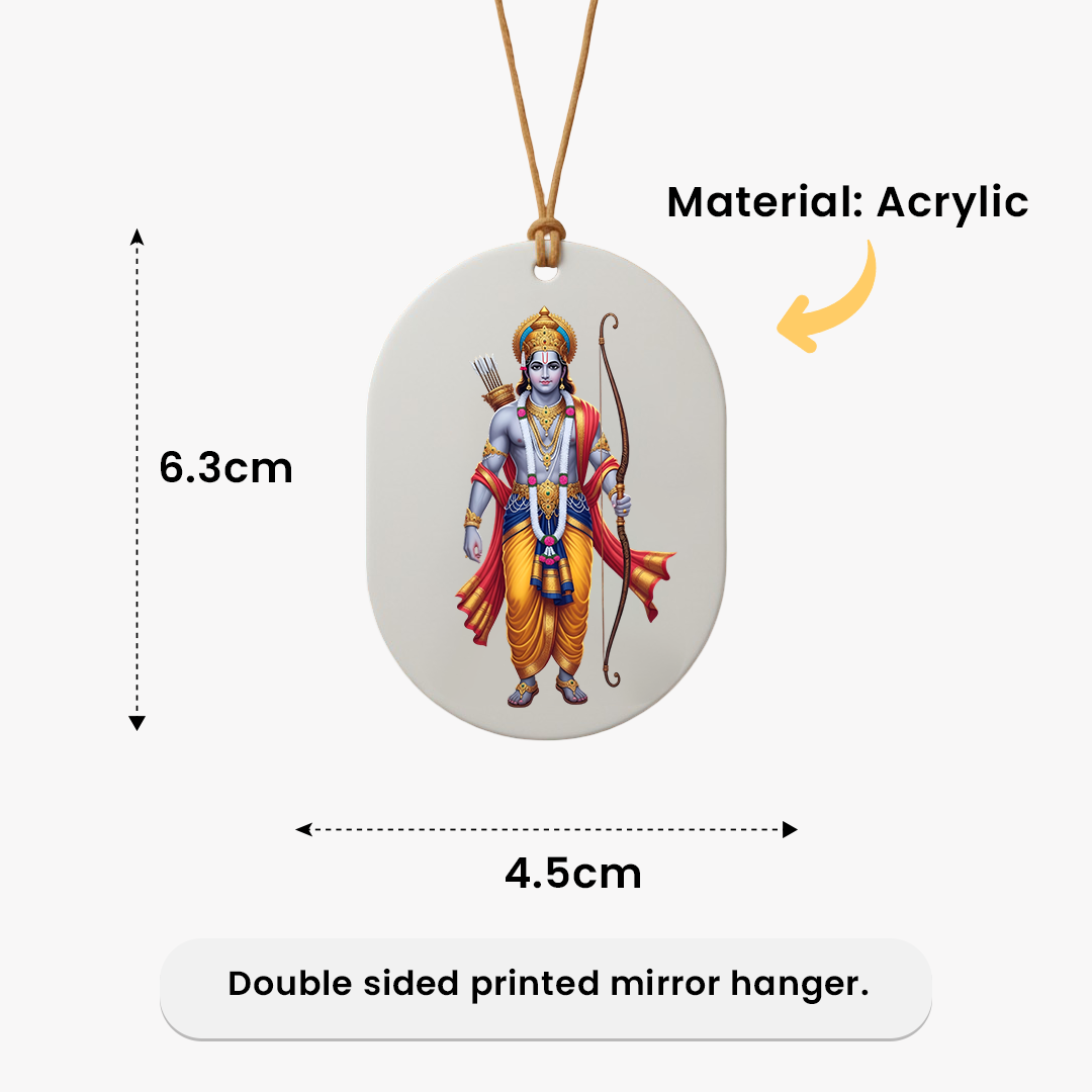 Lord Sree Raman Mirror Hanger