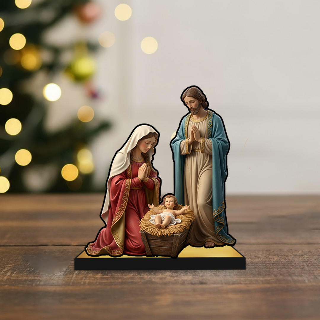 Holy Family – Christmas Nativity 2D Miniature
