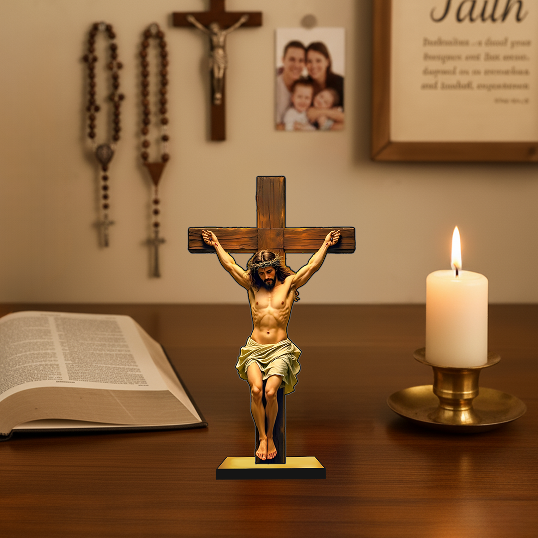 Jesus Christ Crucifix 2D Miniature