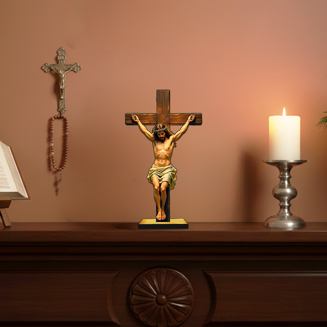 Jesus Christ Crucifix 2D Miniature