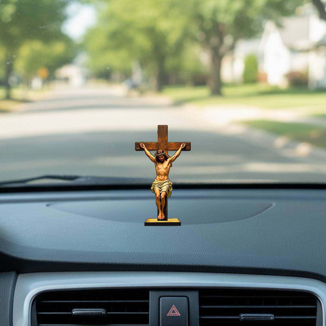 Jesus Christ Crucifix 2D Miniature