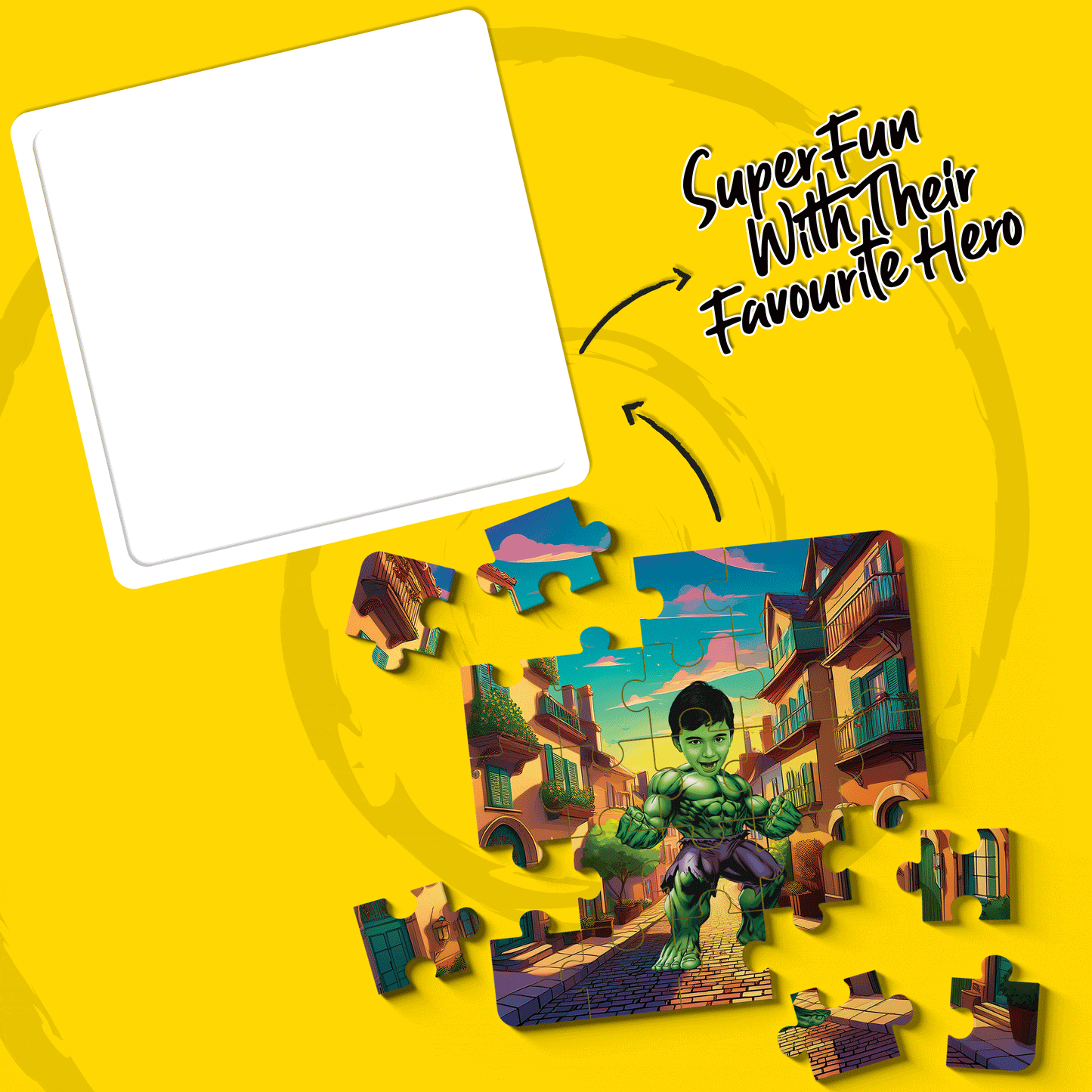 Hulk Superhero Puzzle