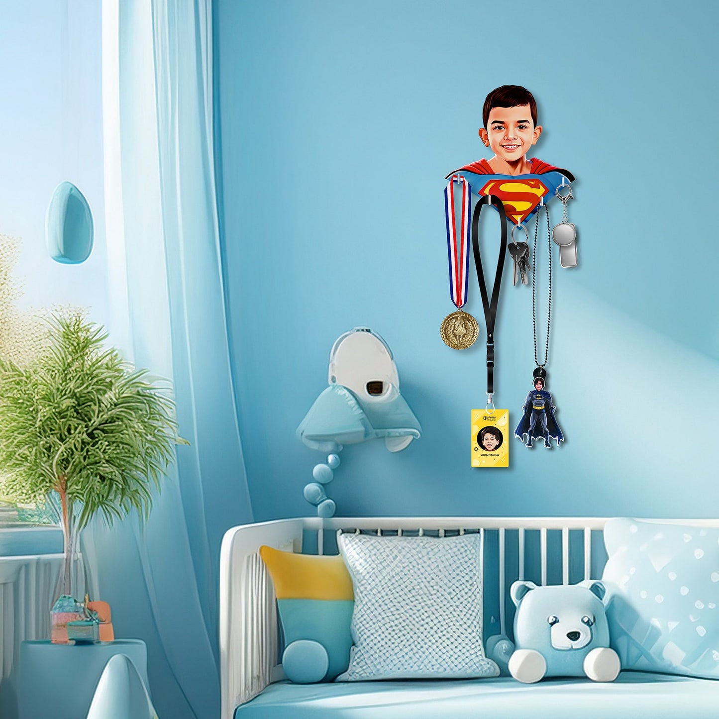 Superman SuperHero- Wall Hanger!