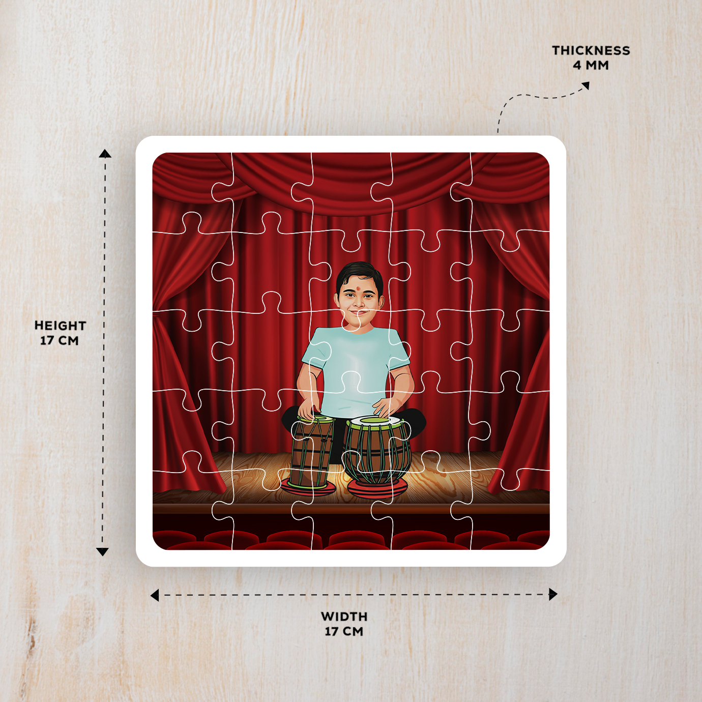 Personalised Tabalist Desire Puzzle Photo Frame