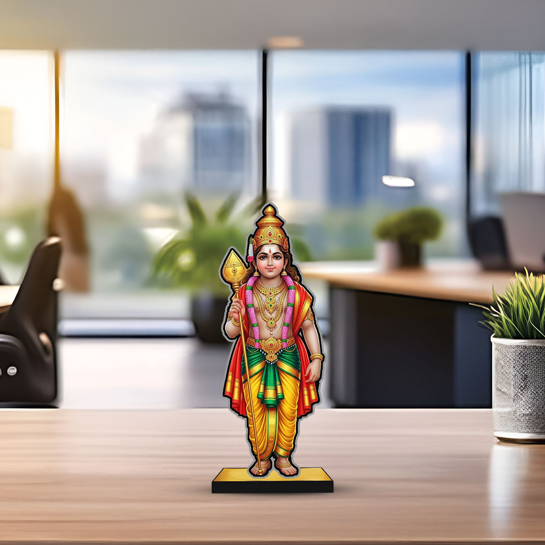 Lord Subrahmanya Swamy 2D Miniature