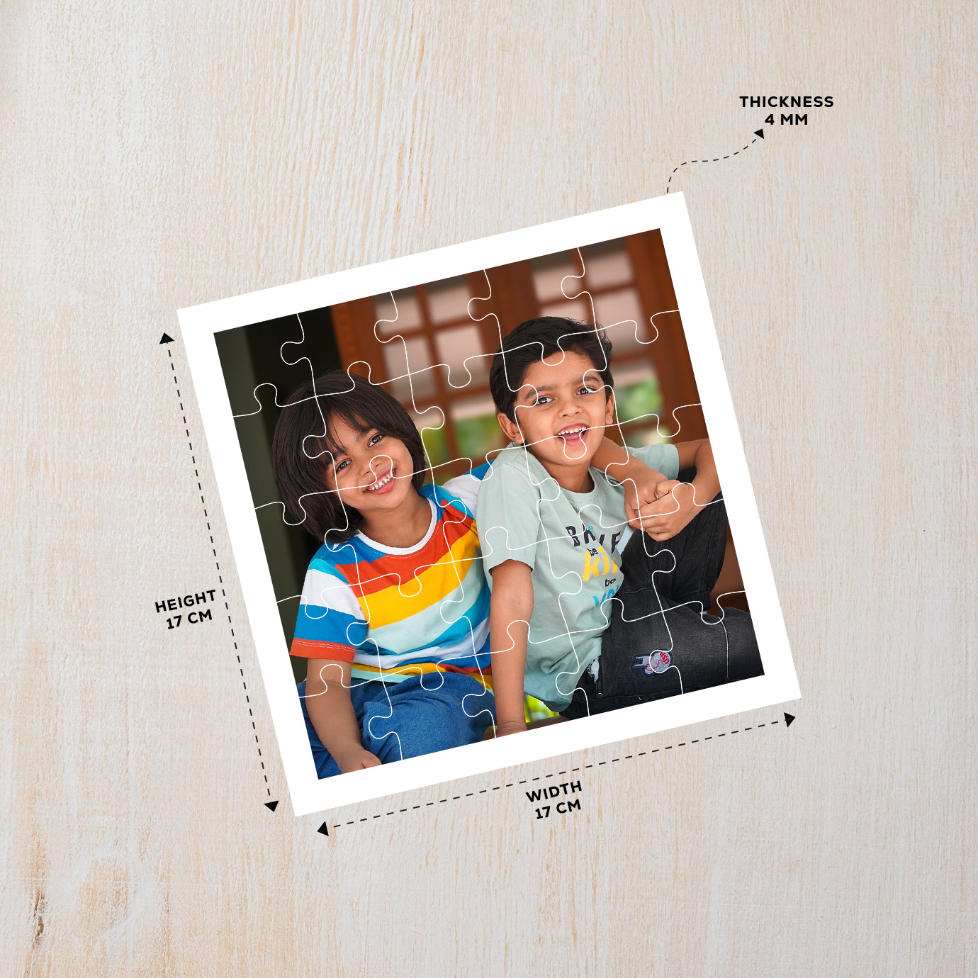 Personalised Puzzle Photo Frame