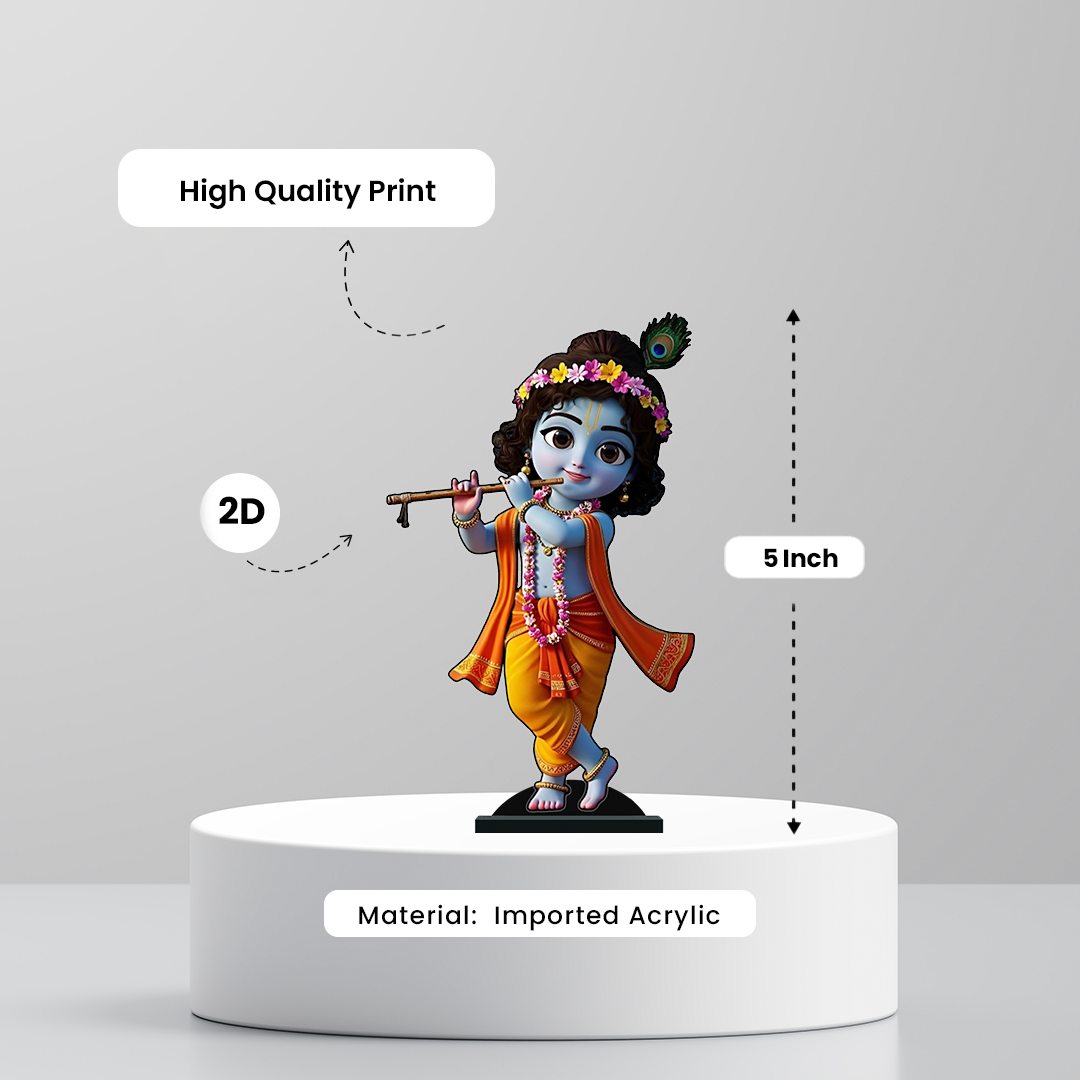 Lord Sree Krishna 2D Miniature