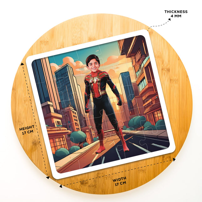 Iron spider-man Superhero Puzzle