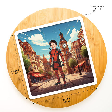 Deadpool Superhero Puzzle