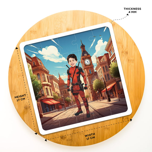 Deadpool Superhero Puzzle