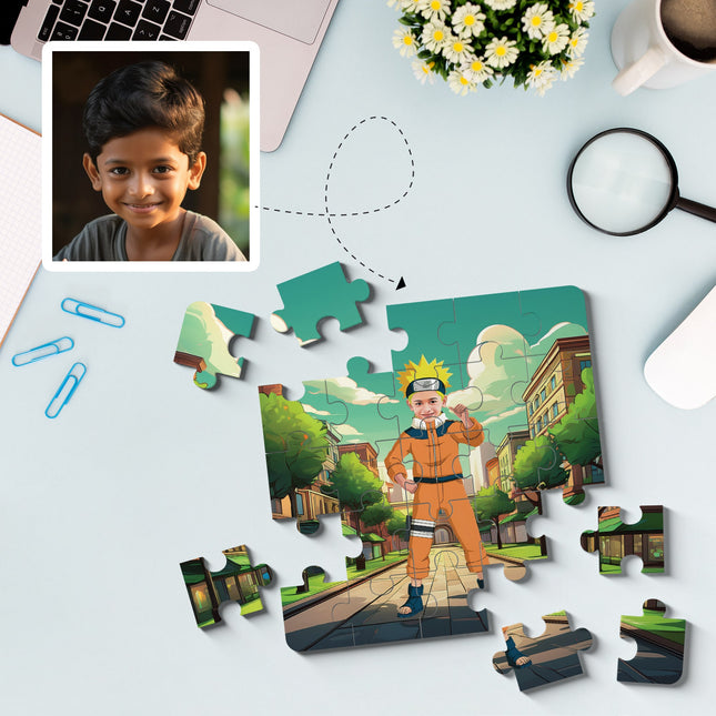 Naruto Superhero Puzzle