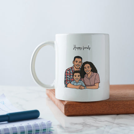 Personalised Doodle Art Mug
