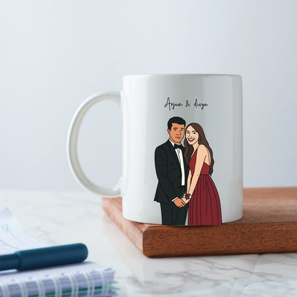 Personalised Doodle Art Mug