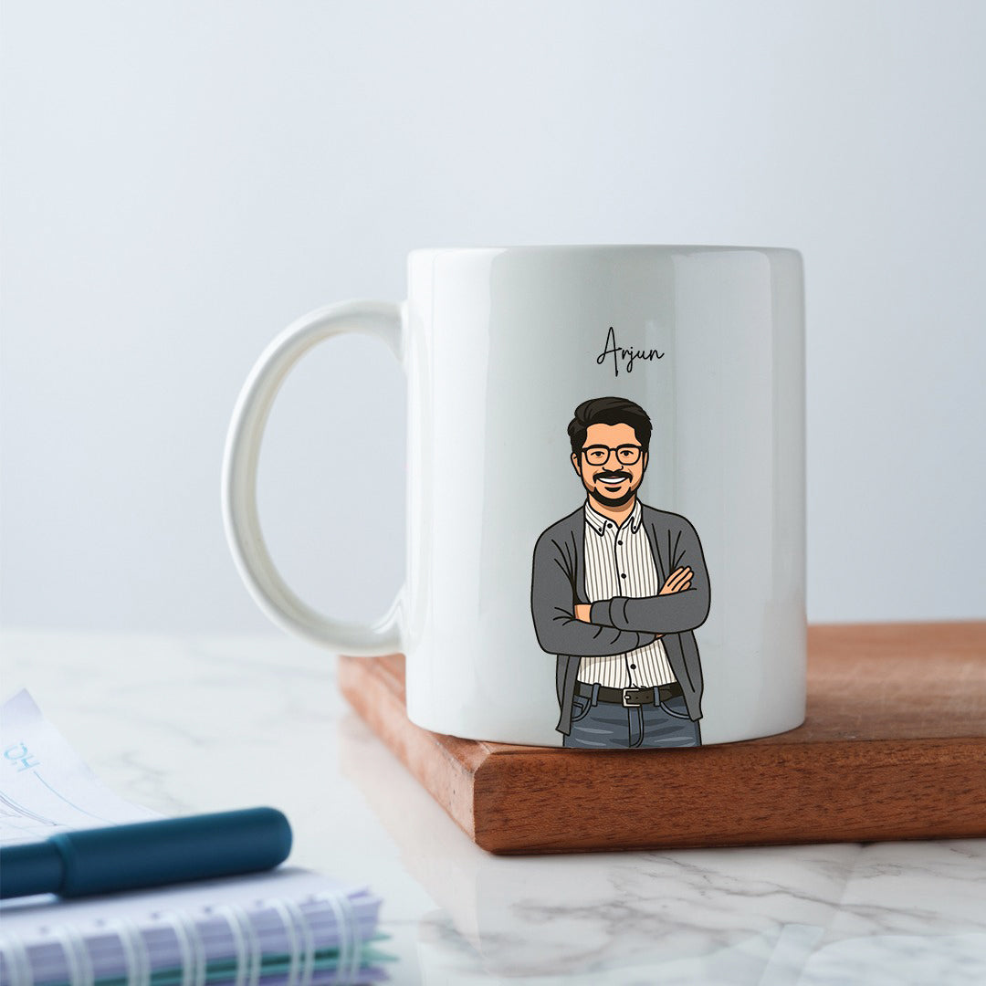 Personalised Doodle Art Mug