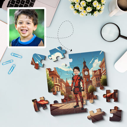 Deadpool Superhero Puzzle