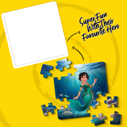 Mermaid Superhero Puzzle