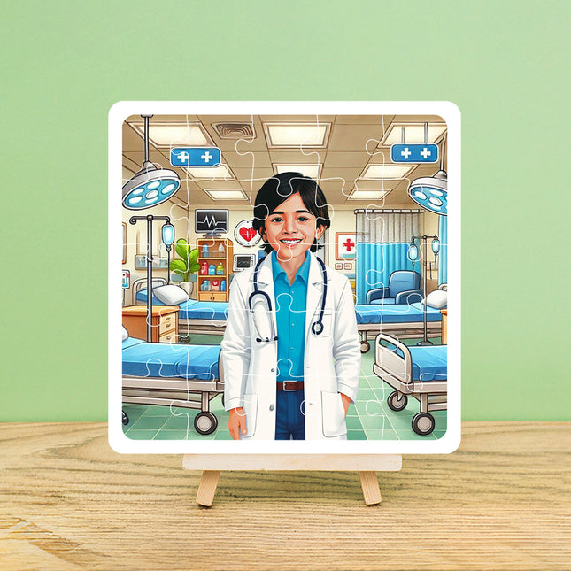 Personalised Doctor Desire Puzzle Photo Frame