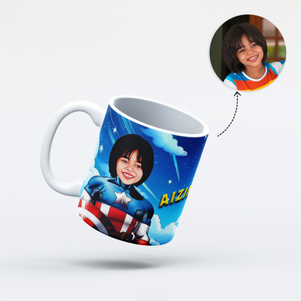 Personalised Superhero Mug