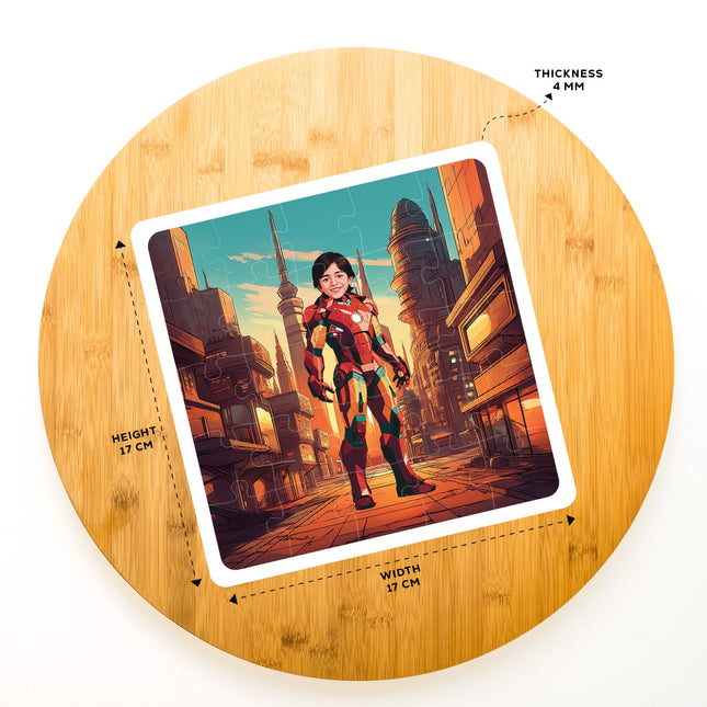 Iron Man Superhero Puzzle