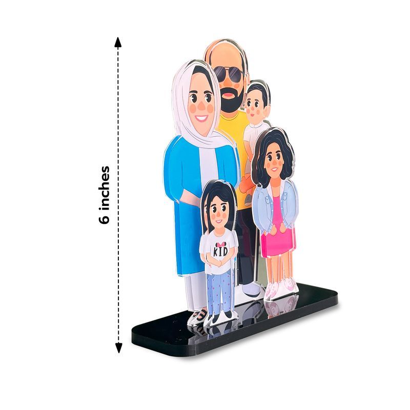 Family Minify Art | 4+1