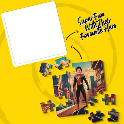 Iron spider-man Superhero Puzzle