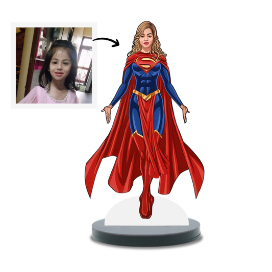 Superhero minify Super Women Straight Pose