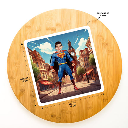 Superman Superhero Puzzle