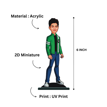 Personalised Superhero Ben 10 Pose 2