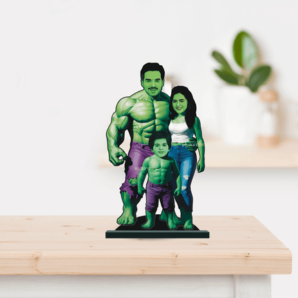 Personalised Superhero Family Hulk Minify