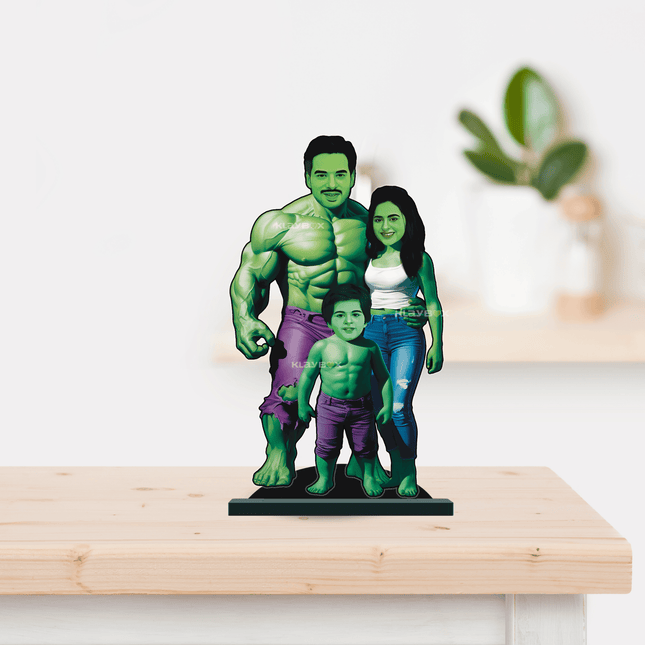 Personalised Superhero Family Hulk Minify