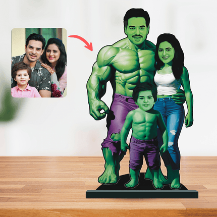 Personalised Superhero Family Hulk Minify