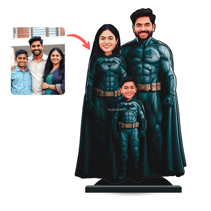 Personalised Superhero Family Batman Minify
