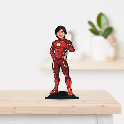Personalised Superhero Flash Minify Pose 2