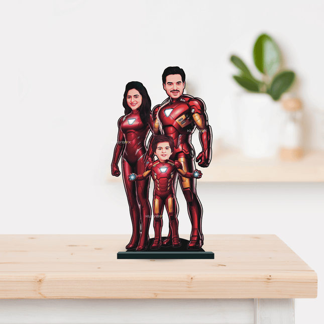 Personalised Superhero Family Ironman Minify