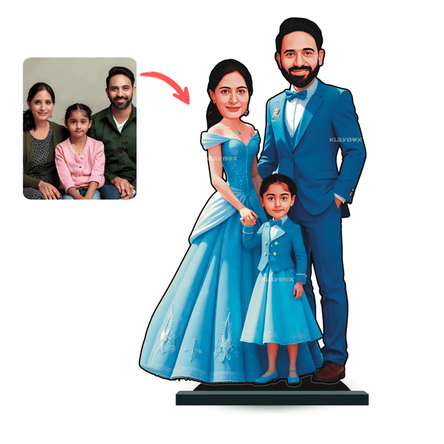 Personalised Superhero Family Cinderella Minify