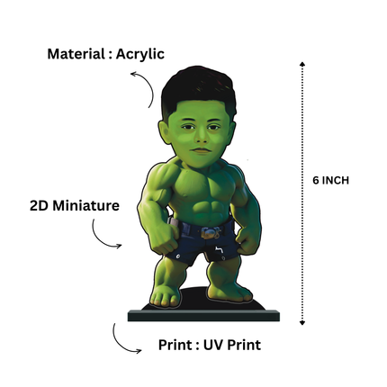 Superhero minify Hulk Kid