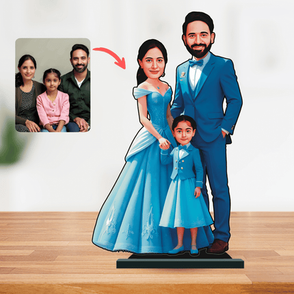 Personalised Superhero Family Cinderella Minify