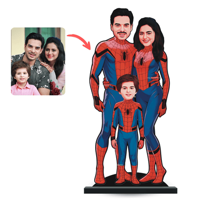 Personalised Superhero Family Spider Man Minify