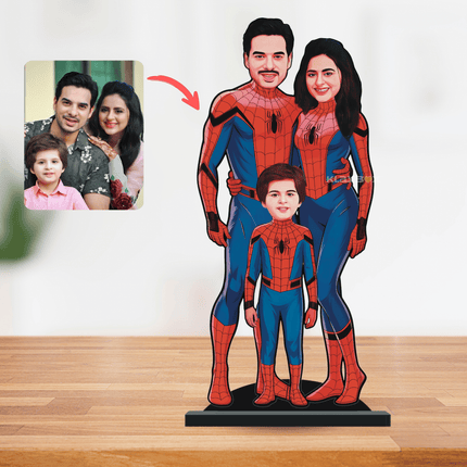 Personalised Superhero Family Spider Man Minify