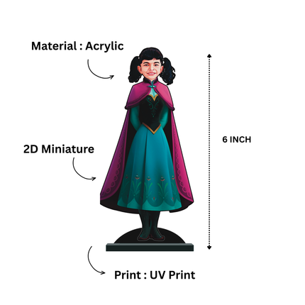 Personalised Superhero Anna Frozen