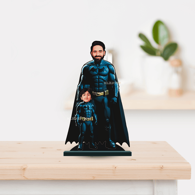 Personalised Superhero Father & Son Batman Minify