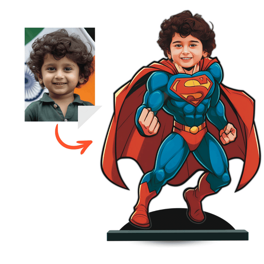 Personalised Superhero Superman Pose 4